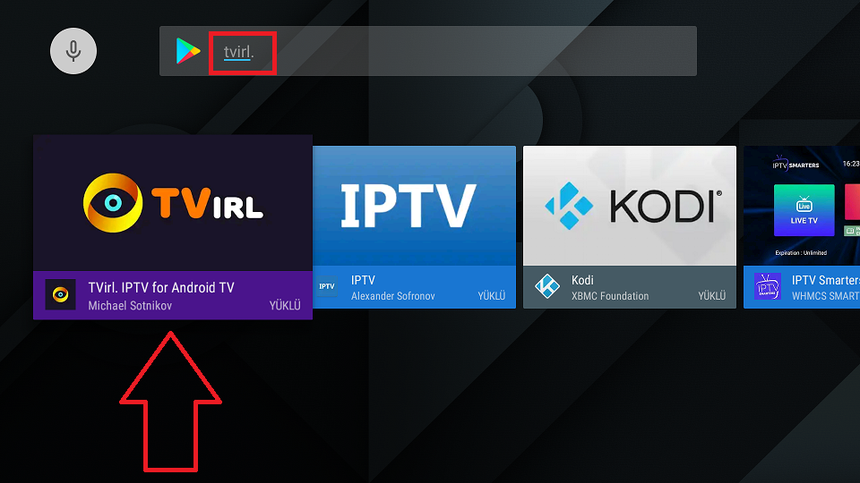 Android TV'de  iptv m3u listesi izlemek için TVirl. ve Live Channels kullanma rehberi (resimli)