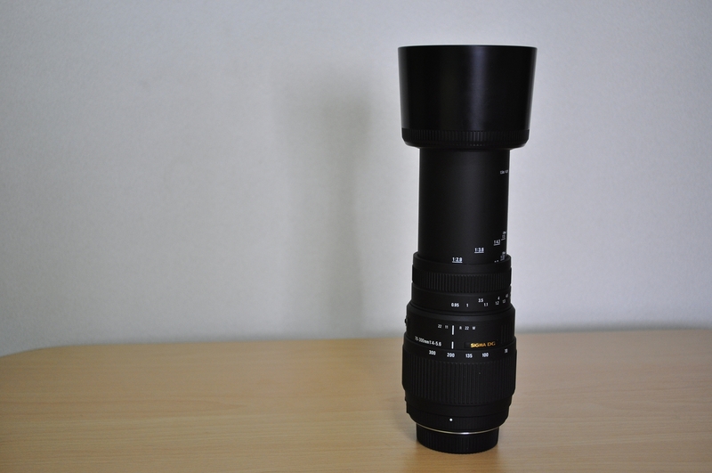  SIGMA 70-300mm F4-5.6 DG MACRO ( Nikon Bayonet , AF Motorlu )----SATILDI.