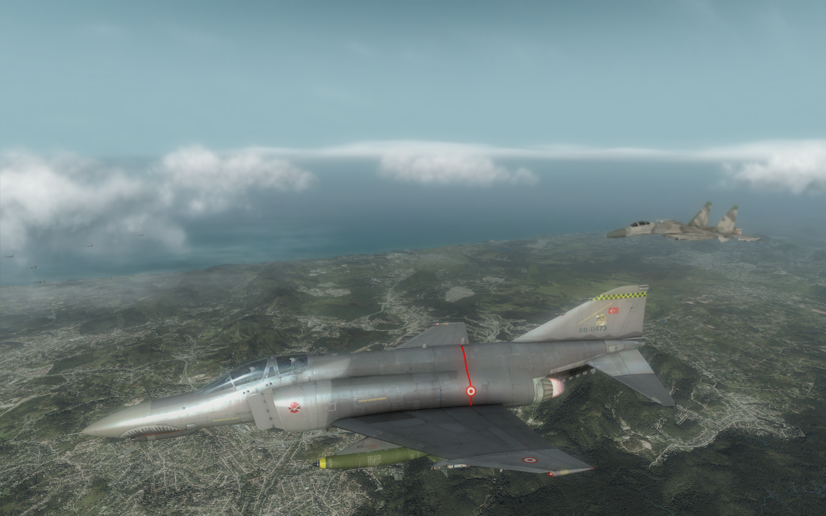  Turkish Airforce F-4 and F-16 -TuAF-