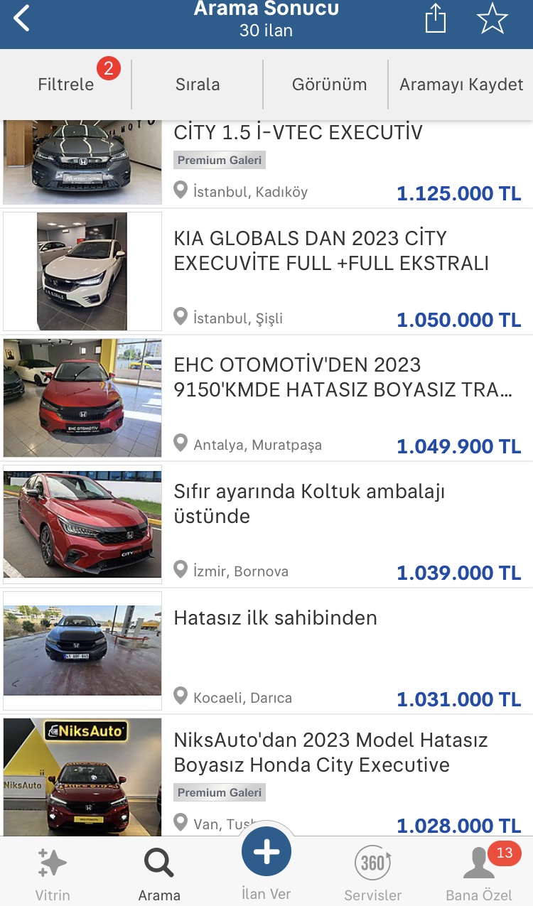 HONDA CITY (2021-2024) ANA KONU VE GENEL TARTIŞMA KONUSU