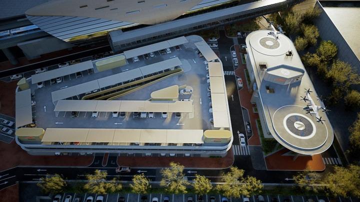 Elektrikli hava taksileri adım adım gerçeğe dönüşüyor: İlk ticari 'vertiport' onaylandı