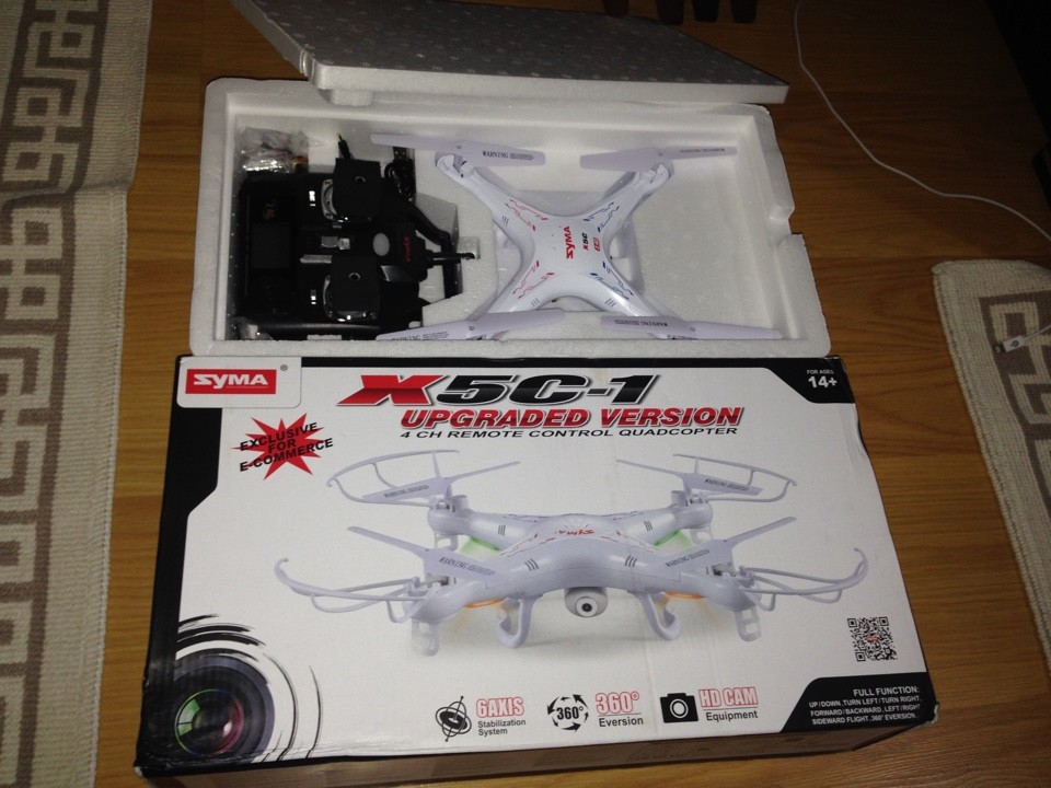  Drone - Syma X5C X5C-1 Yeni Versiyon