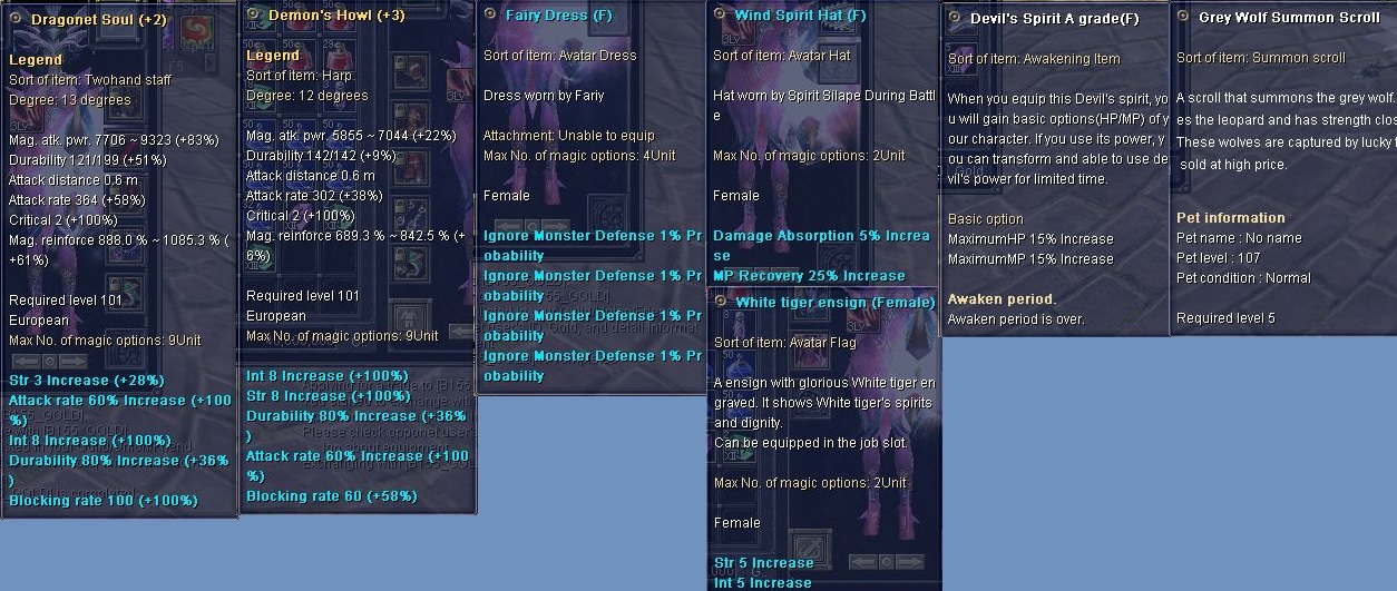  SATILDI - PAVO # lovernes # 116 LvL # WiZARD-BARD