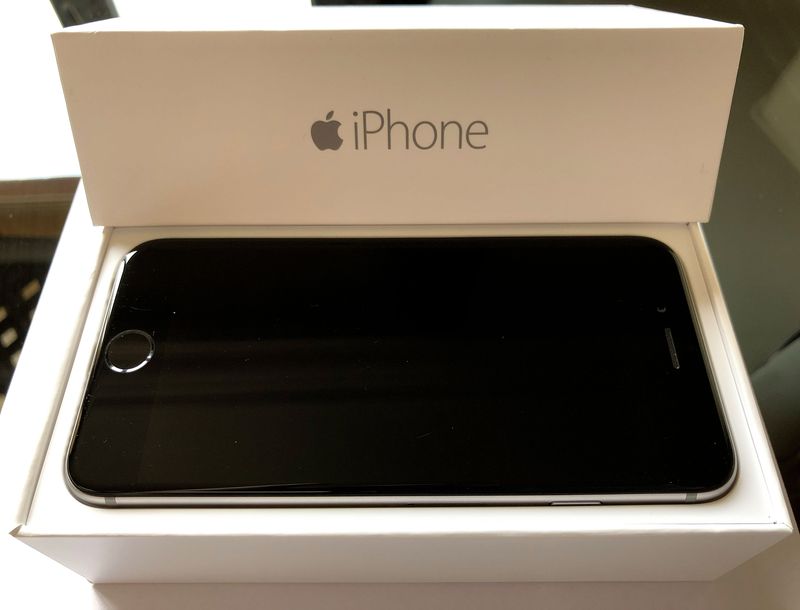 İLK SAHİBİNDEN KUTU İÇERİĞİ EKSİKSİZ IOS 8.3 YÜKLÜ IPHONE 6 16GB SPACE GRAY 