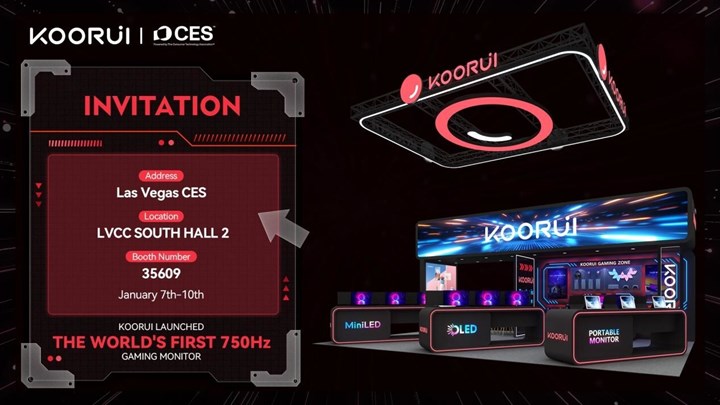 Dünyanın ilk 750 Hz monitörü CES 2025'te tanıtılacak