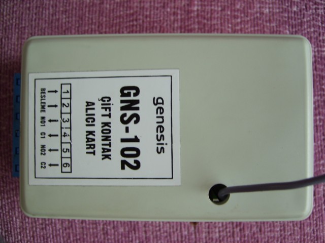  genesis GNS-102 rf alıcı kart
