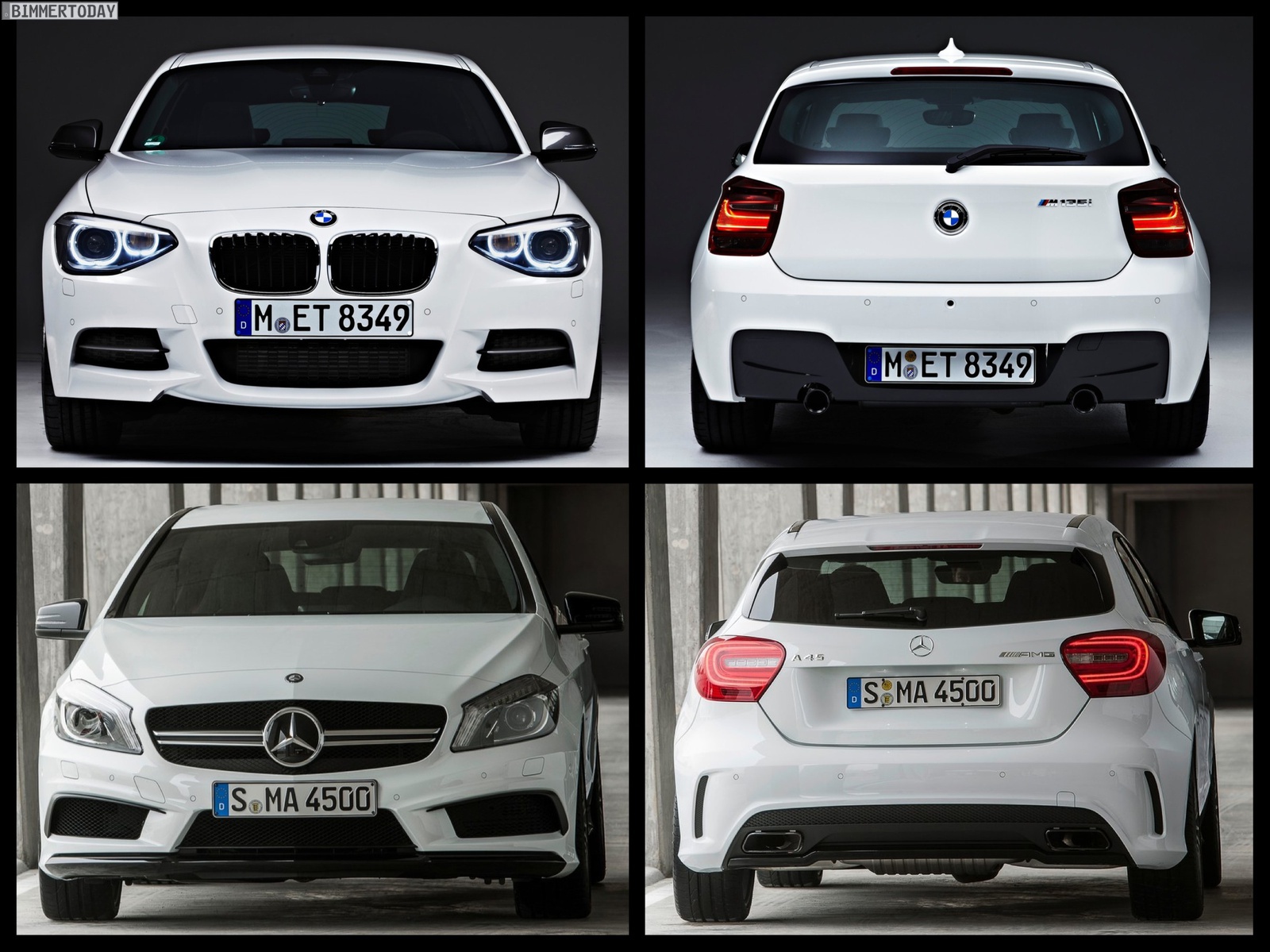  MERCEDES A45 AMG / BMW M135i