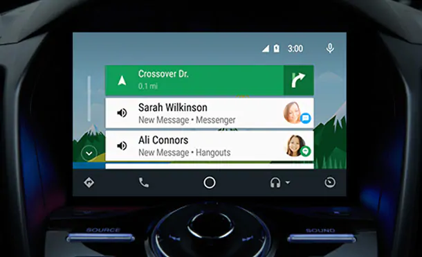 Android auto yeni arayüz ? 