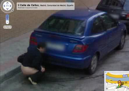  Google StreetView'ın yakaladıkları!