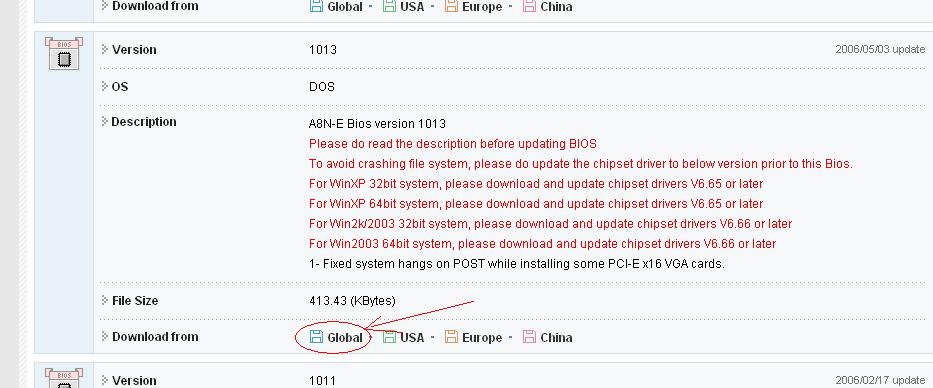  A8N-E ve Asus EAX1600PRO uyumsuzluğu