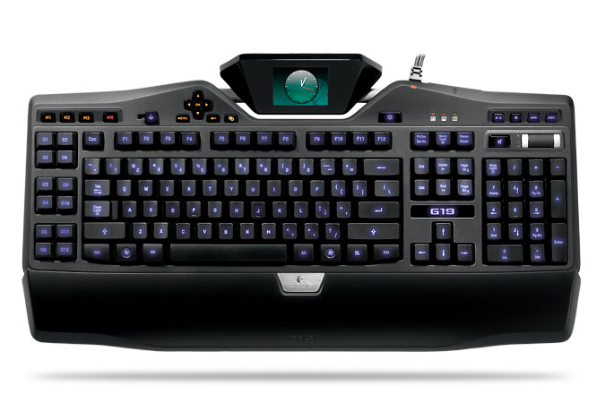  Logitech G19 LCD Ekranlı Oyun Klavyesi