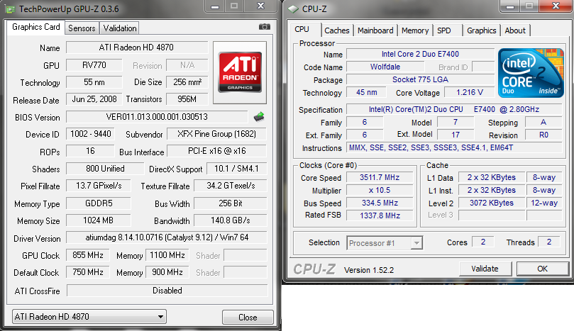  E7400 İşlemci Overclock yaptım ( Daha doğrusu yapmaya calıstım )