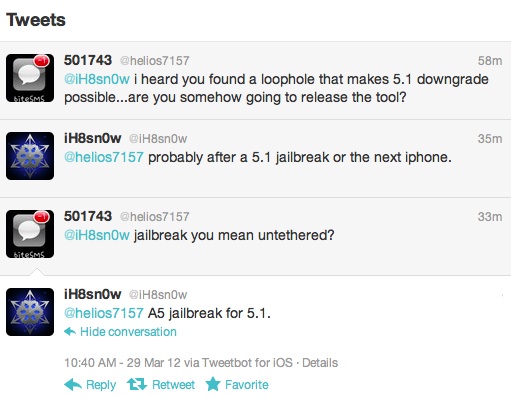  iOS 5.1.1 Untethered Jailbreak (Güncel bilgilendirme) ÇIKTI