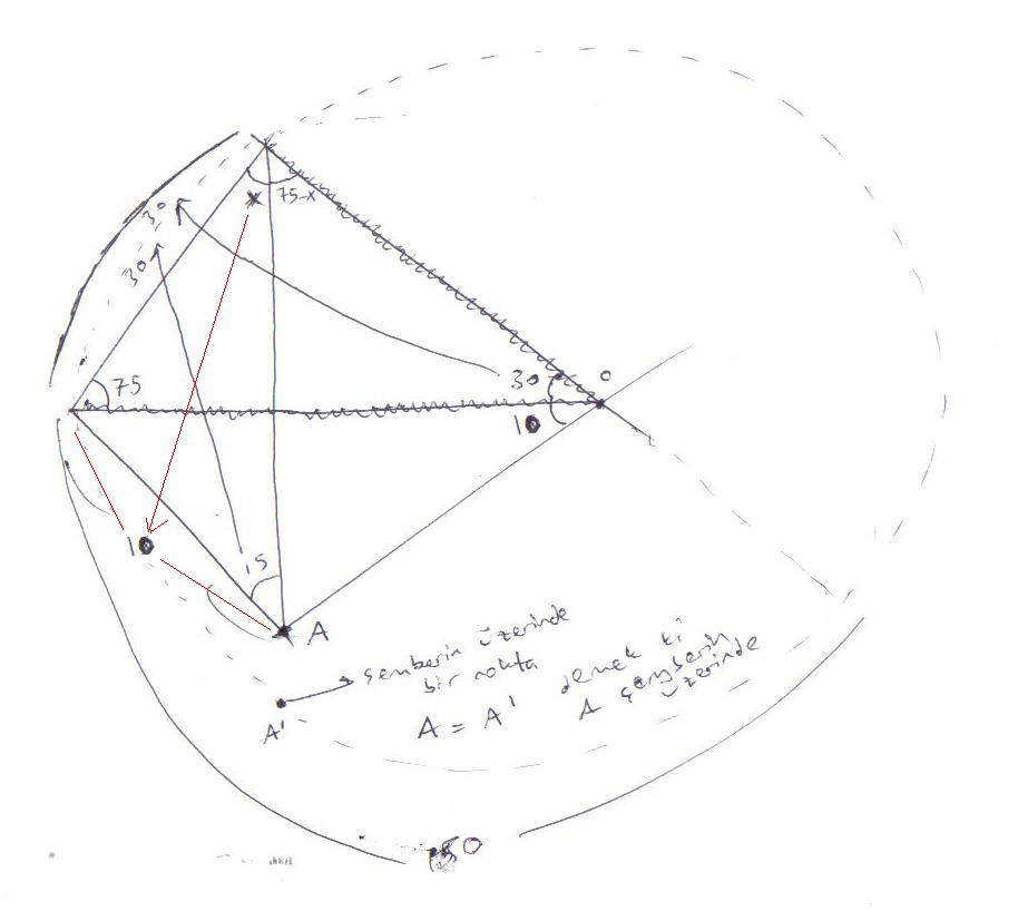  Geometri sorusu