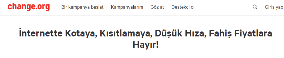 CİMER'E UPLOAD HIZLARINI HER GÜN ŞİKAYET EDİYORUZ!