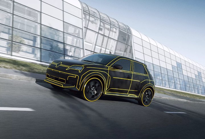 Renault, 25 bin euro'luk yeni elektrikli otomobilini gösterdi