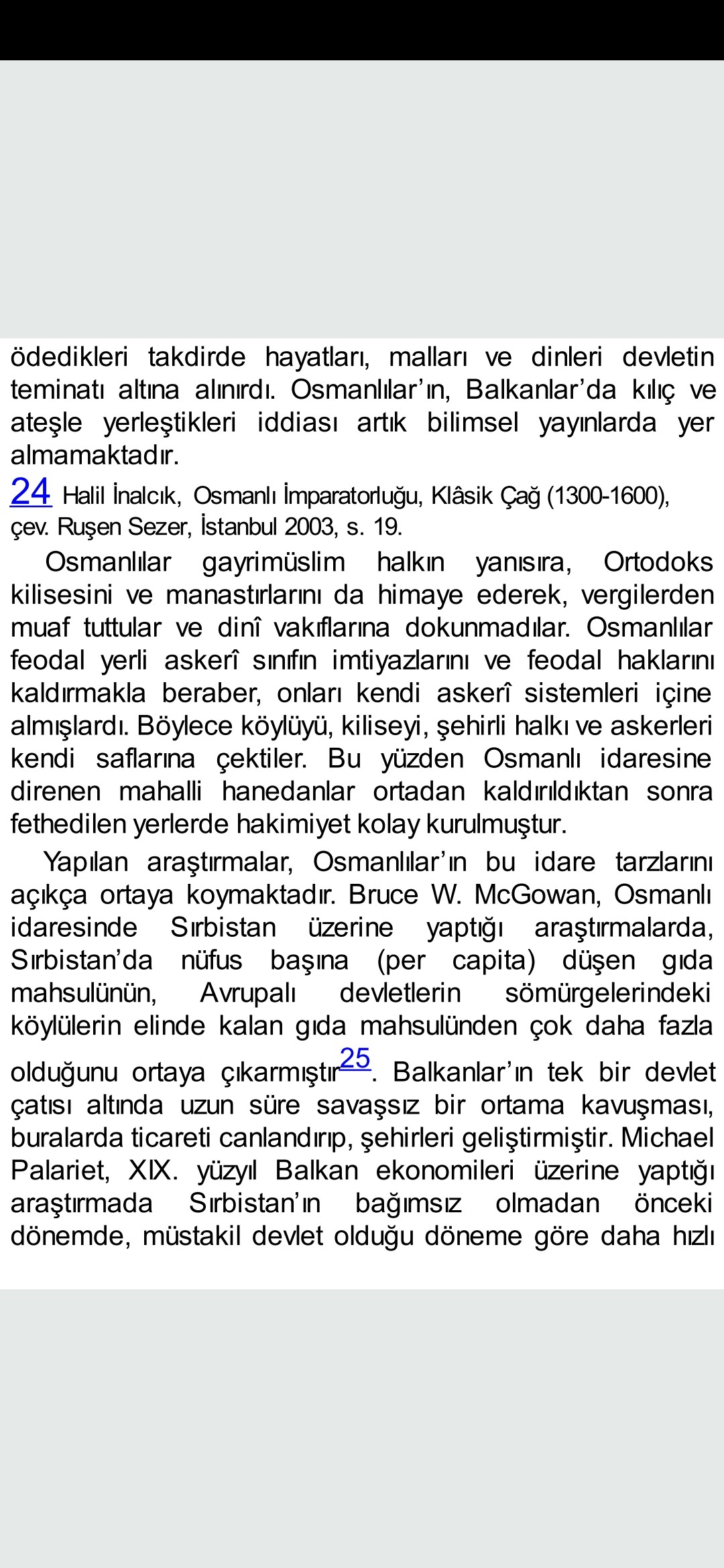 Osmanlı İmparatorluğu ve Sömürgecilik