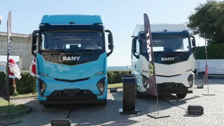 Sany elektrikli çekiciler Türkiye'de üretilecek: 500 milyon dolarlık yatırım hedefi