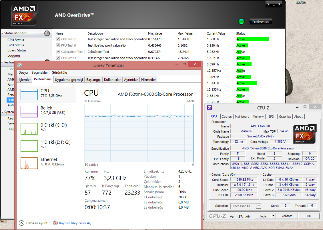  OVERCLOCK STABİLİTE ACİL YARDIM