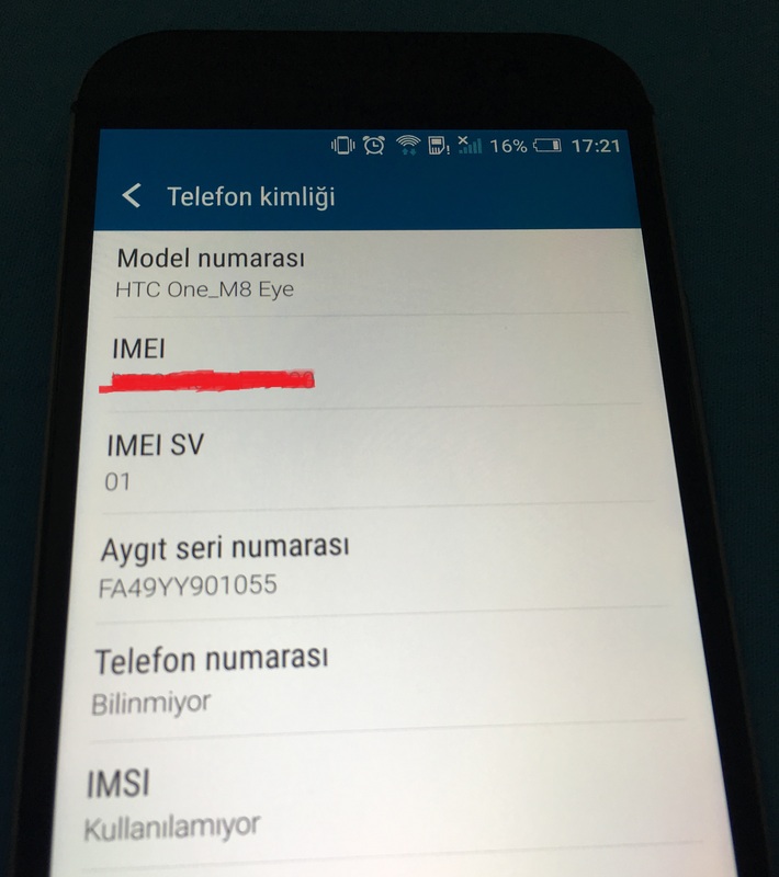  ▓▓▓ SATILIK HTC ONE M8 (EYE) 13MP  16GB  (SATILMIŞTIR) ▓▓▓