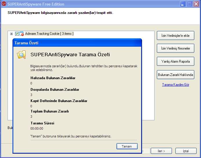  SuperAntispyware Free Edition 4 Türkçe Yama (4.15.1000)