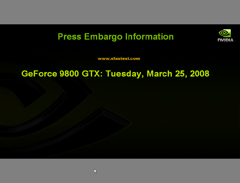  ## GeForce 9800GTX'in Resmi Detayları; Özellikler, Fiyat ve Performans Değeleri ##