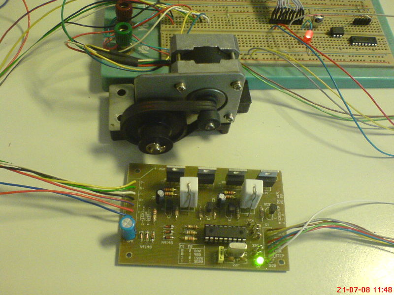  Proje 1 / Step Motor Sürücü