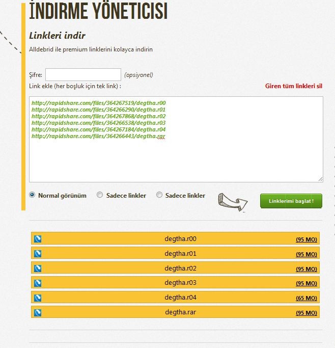  alldebrid i nasıl internet download managerla senkronize ederim?