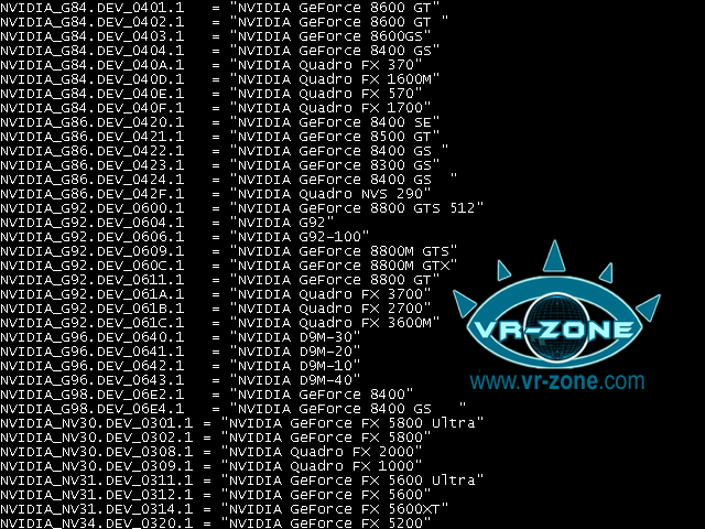  ** NVIDIA Forceware 171.16 - 173.61 **