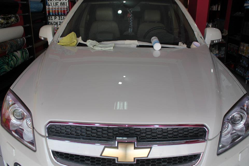  Chevrolet Captiva - Çizik Giderme - Boya Koruma -Detaylı Temizlik Boom Garage Ankara