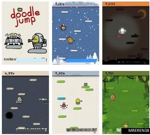  DoodLe Jump 2011 - 5 Farklı Bölüm - Iphone'daki gibi !