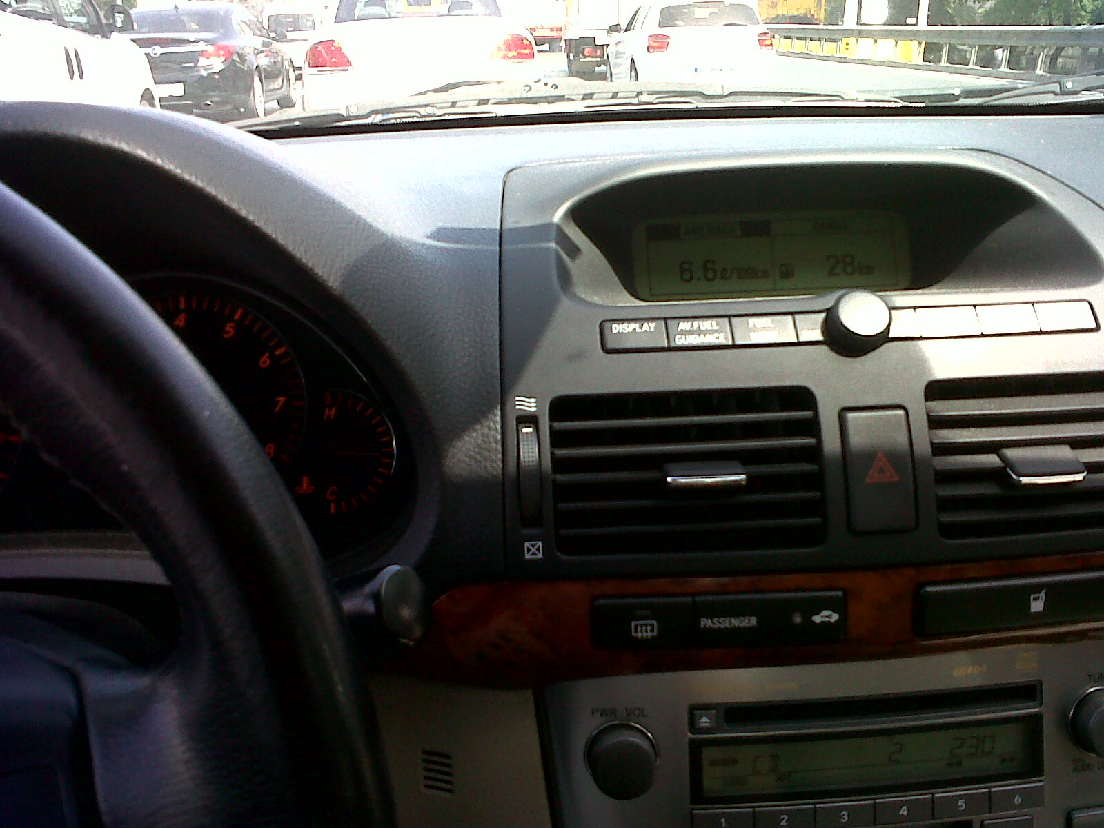  1.6 Avensis resimli yakıt tüketimi (5.4 lt geldi)
