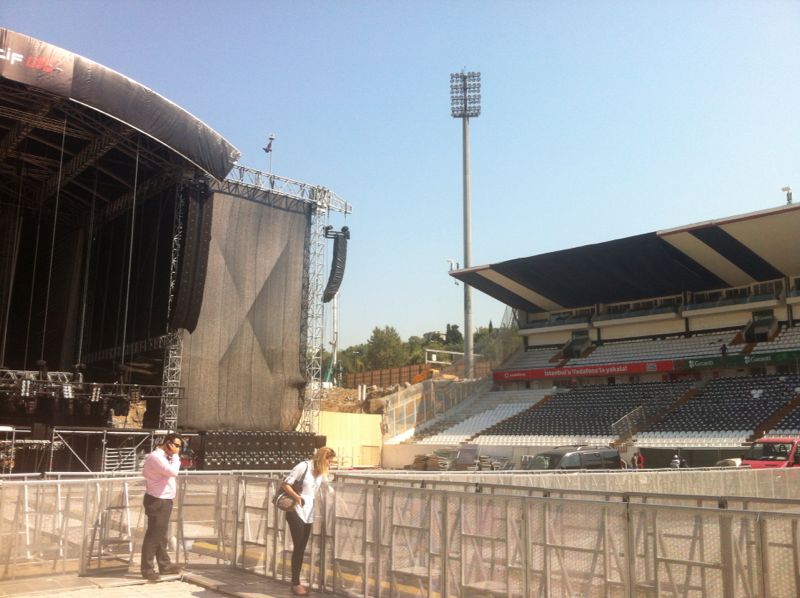  26 Temmuz 2013, İnönü Stadyumu / IRON MAIDEN ULAN!!!