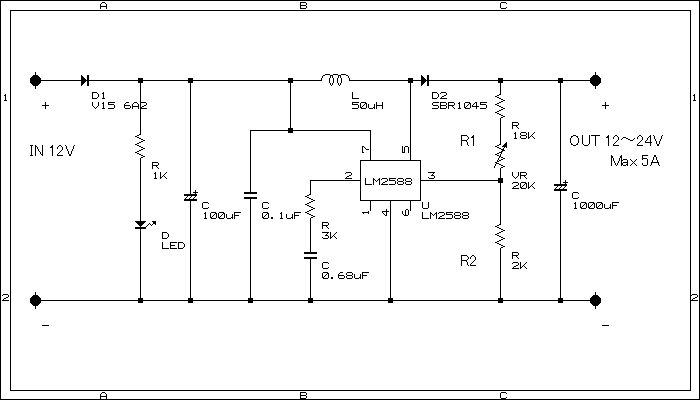 Lm2577 схема включения