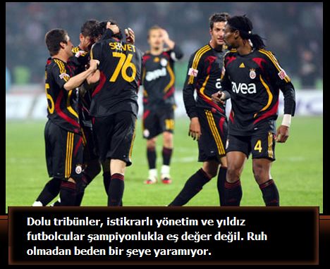  İşte Galatasaray farkı