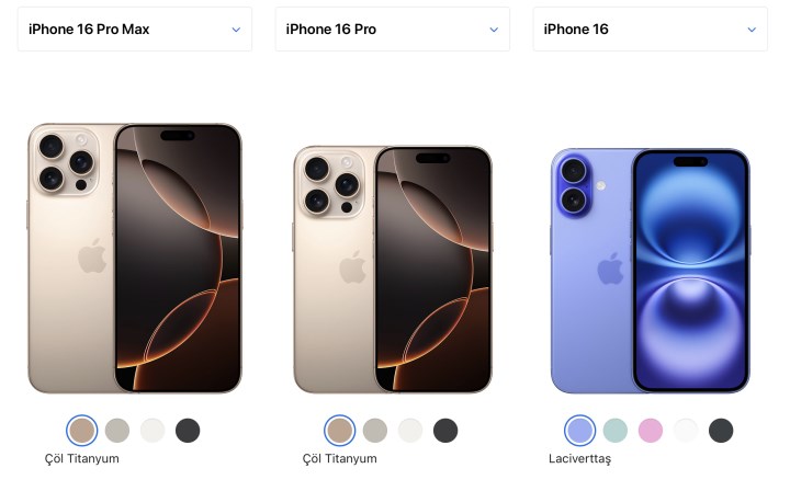 iPhone 16 ve iPhone 16 Pro Max Türkiye’de ön siparişe açıldı