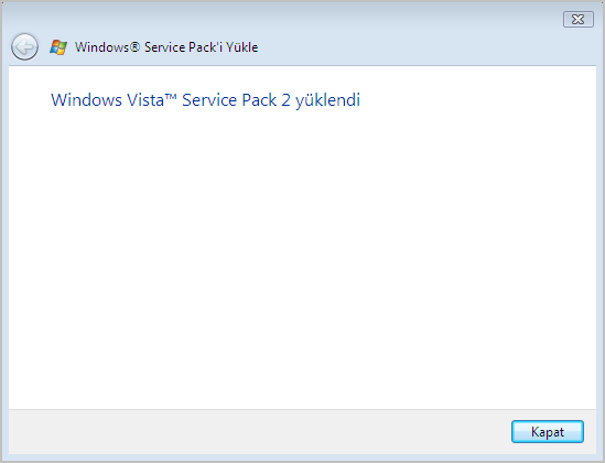  Vista Sp2 RC1 ÇıKTı..!