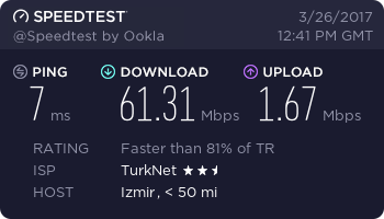 Türknet Upload ve Download Hız Sınırlaması Yapıyor (Video Eklendi)