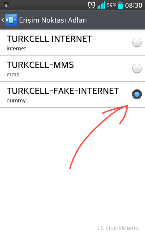  (internet paketi yokken) MMS atamama sorunu çözümü (Turkcell örneğiyle)