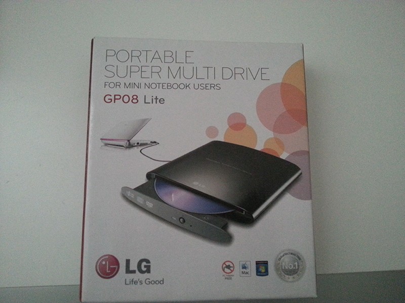  LG GP08 Lite Harici DVD Writer