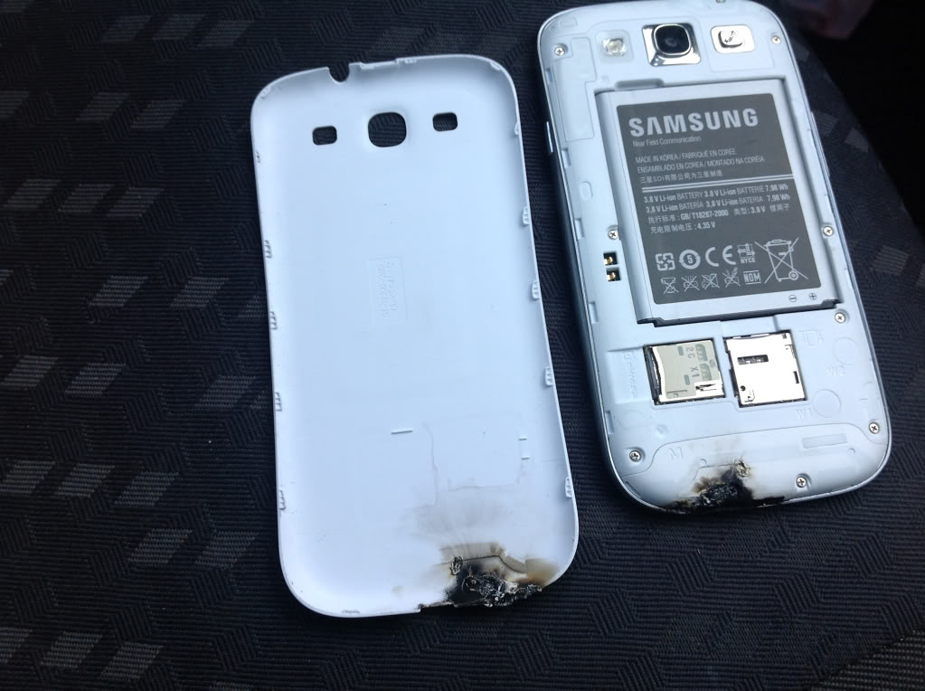  Samsung S3 Şarjda Patladı