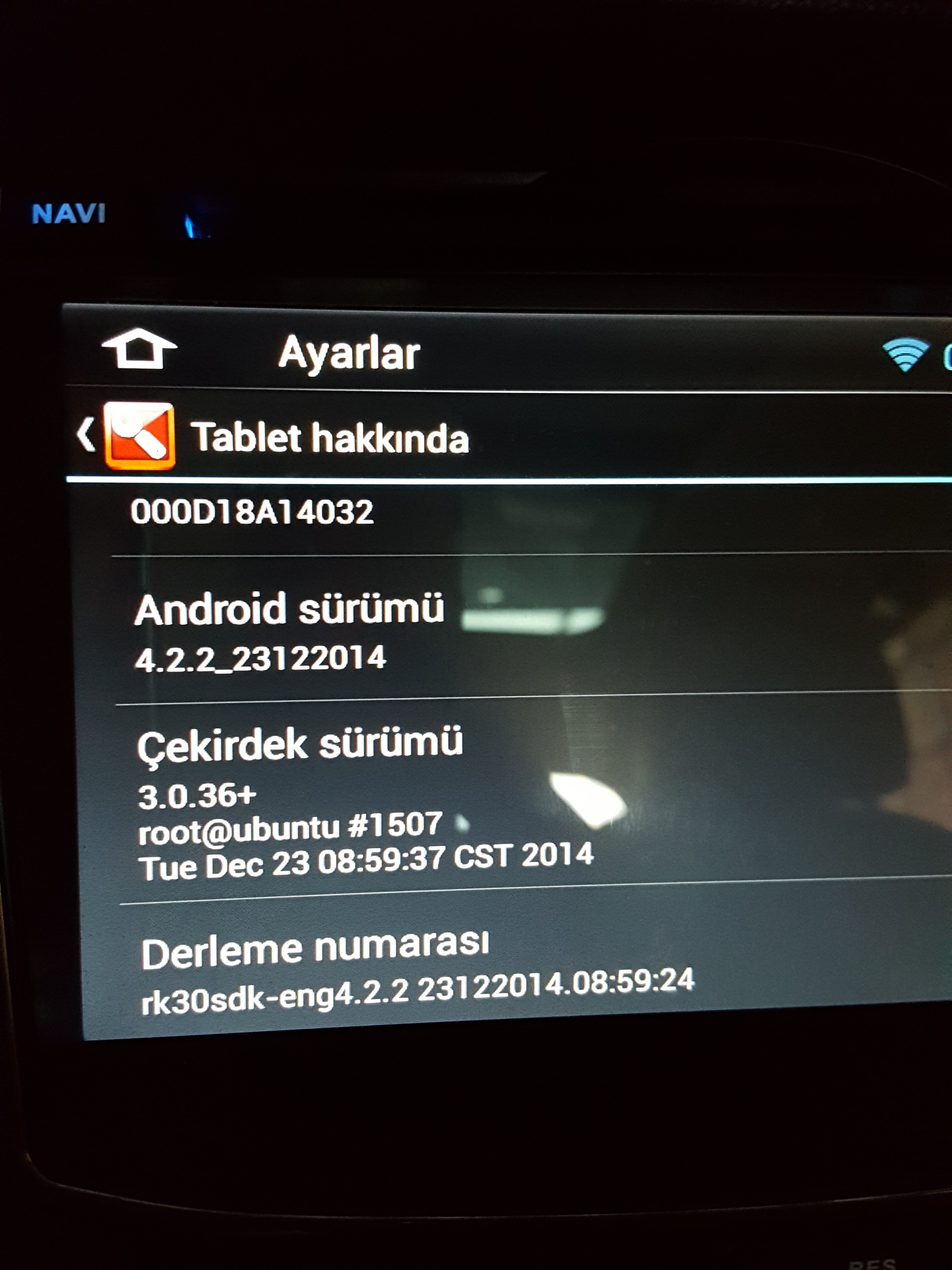  Hyundai i30 Car multimedia Sürüm yükseltme