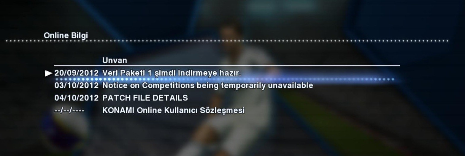  PC-PES 2013 ONLİNE TOPLULUK-AÇILDI KATILIM SERBEST...