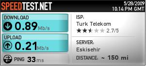  Türktelekom İnternet Hız?
