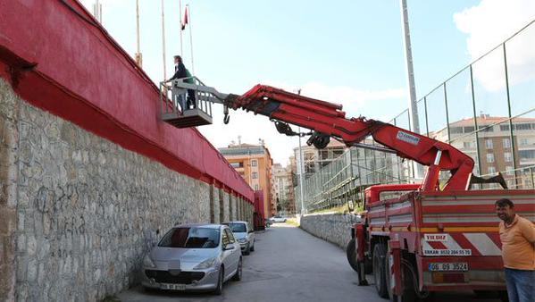  3. LİG HOCASI MAÇI VİNÇTEN İZLEDİ!