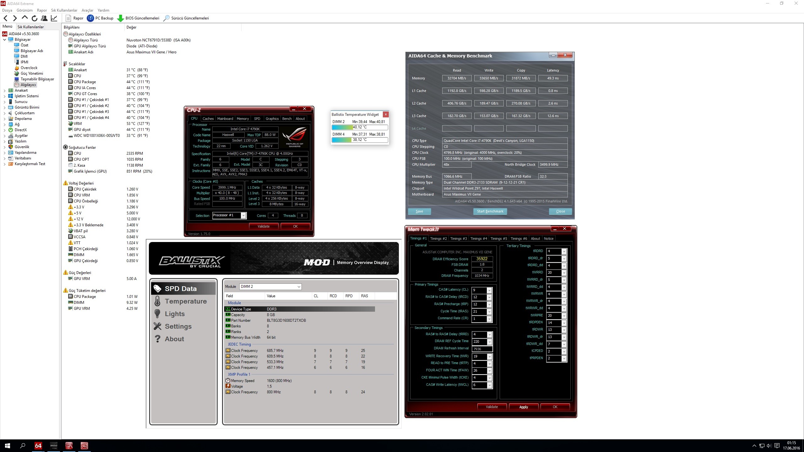 DDR3 DDR4 OVERCLOCK YARDİMLAŞMA