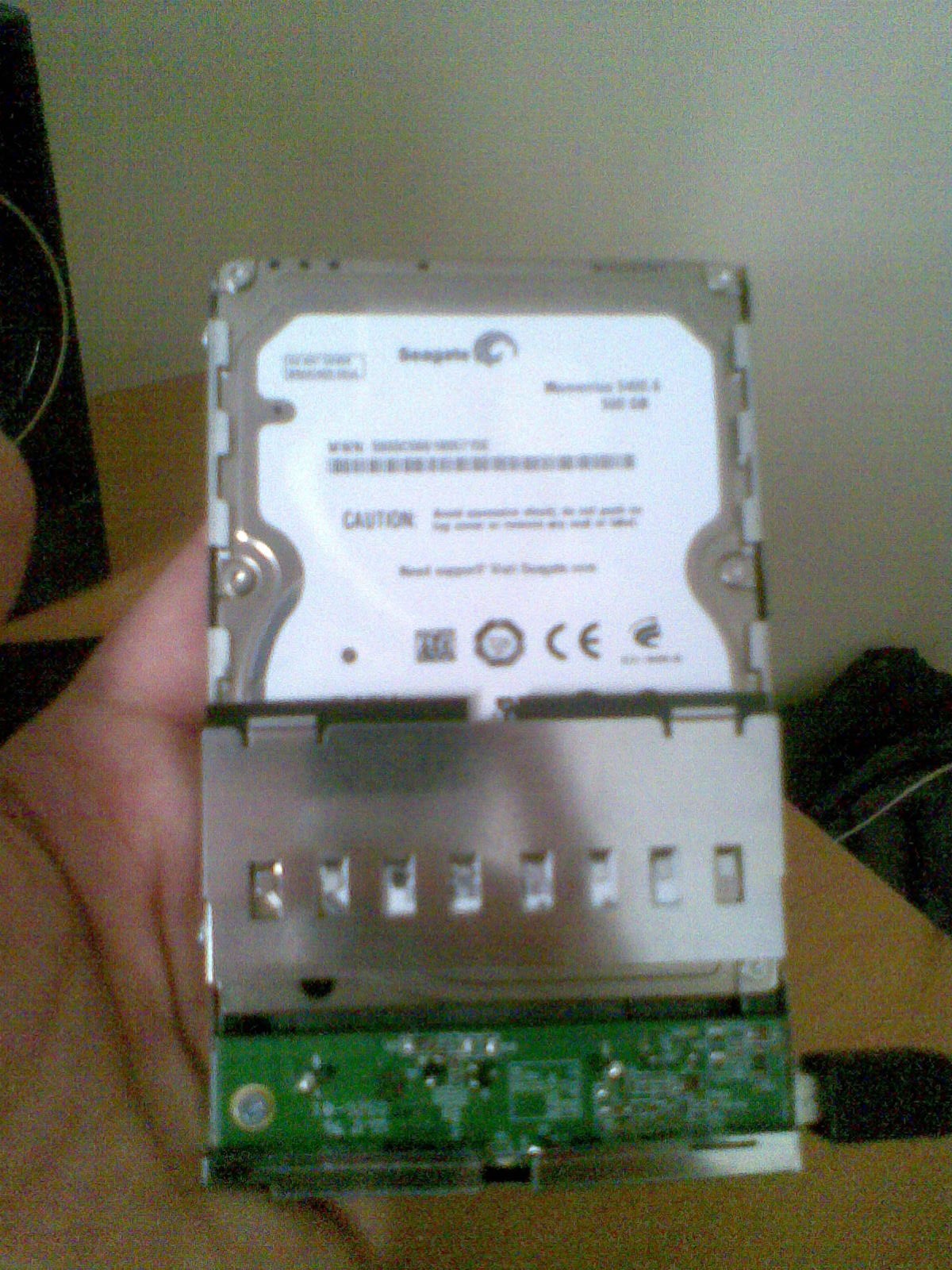  Harici Hard disk Yanlış tanınıyor.