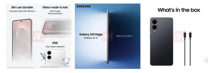 Samsung Galaxy S25 Edge tanıtım görüntüleri paylaşıldı