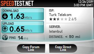  TTnet 8mbt e kadar hıza sahipken 2mbti kullanabilme