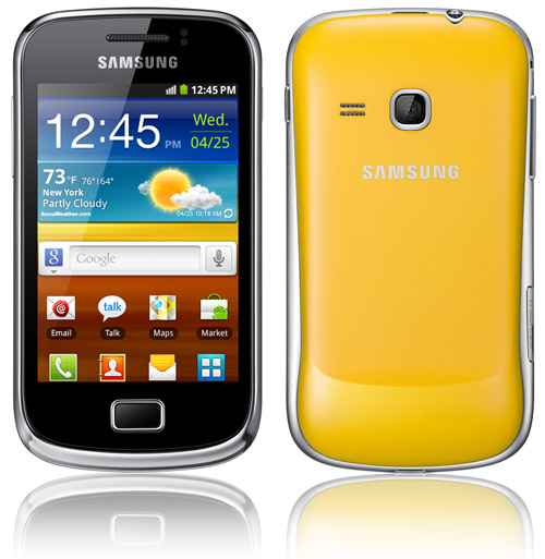 Samsung, Android 2.3 işletim sistemli Galaxy Mini II modelini duyurdu